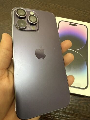 купить iphone 10: IPhone 14 Pro Max, Скидка 10%, Б/у, 256 ГБ, Deep Purple, Зарядное устройство, Защитное стекло, Чехол, 82 %