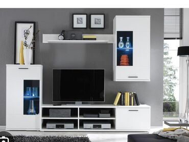 polovan nameštaj lazarevac слике: TV stand, color - White, Used