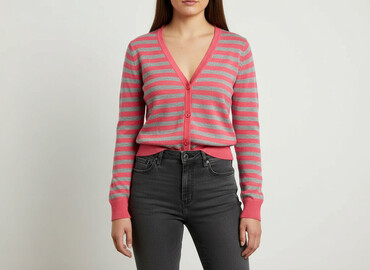sweter w pandy: JIAHAODI, Кардиган жіночий, розмір 2XL
