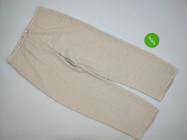 beige color: Spodnie materiałowe damskie, rozmiar 3XL — 2