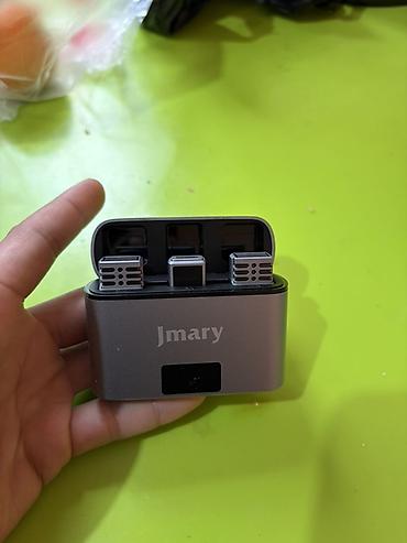 Беспроводная петличная микрофонная система Jmary (двойной набор) с