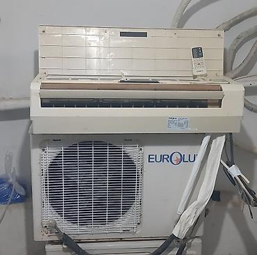 Kondisionerlər: Eurolux split kondisioner – daxili və xarici blok, pultu ilə. Model — 2