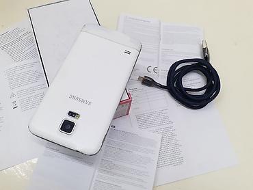 samsung a55 adapter: Samsung Galaxy S5 Active, 16 GB, rəng - Ağ, Zəmanət, Düyməli, Sensor — 6