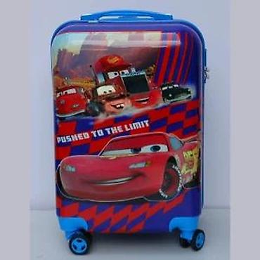 Rančevi, torbe i koferi: Dečji kofer na točkiće – Disney Cars (Lightning McQueen) - Tvrda ABS — 7