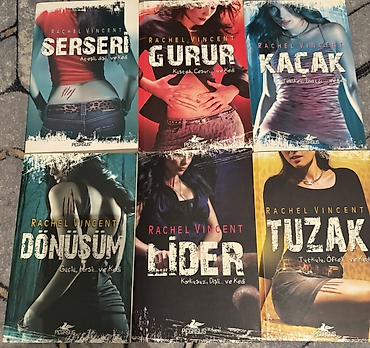 dovşan adları: Rachel Vincent – “Şifters” seriyası, 6 kitablıq dəst (Pegasus — 1