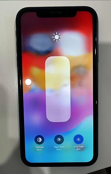 Apple iPhone: IPhone 11, Б/у, 128 ГБ, Черный, Зарядное устройство, Чехол, Кабель, 81 % — 5