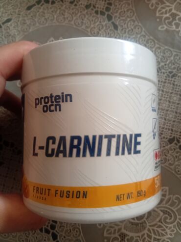 Перчатки: Protein Ocean markasının L-Karnitin əlavəsi, "Fruit Fusion" dadı ilə