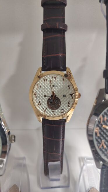 Qol saatları: Yeni, Qol saatı, Fossil, rəng - Qızılı — 6