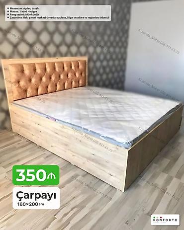 Çarpayı – 160×200 sm - Mexanizm: açılan, bazalı (geniş saxlanma yeri) lalafo.az -da Çarpayı – 160×200 sm - Mexanizm: açılan, bazalı (geniş saxlanma yeri)