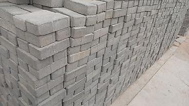 işlənmiş beton panel: Məhsul: Beton səki daşı (klinker tipli düzforma) - Material: Yüksək — 1