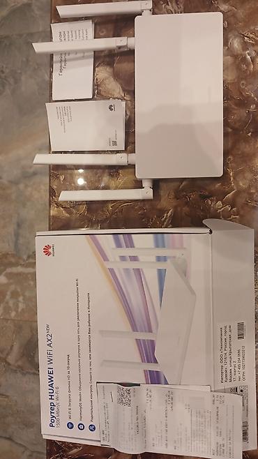 kalonka ev: HUAWEI WiFi AX2 (WS7001 V2) router - Wi‑Fi 6 (802.11ax) dəstəyi – — 1