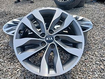 kia optima diskləri: R18 Kia optima orginal diskleri İdeal veziyyetdeBarter var — 1