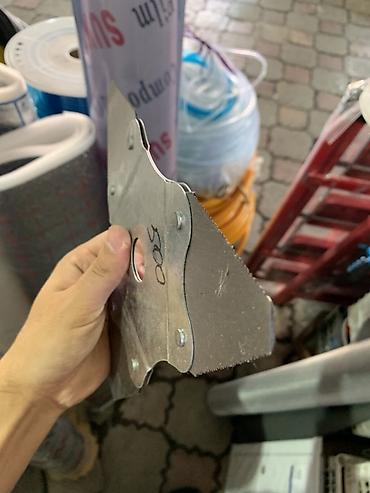 Үй жана бакча үчүн бардык: Треугольный нож-насадка для кустореза/мото-косы - Материал: металл. - — 2