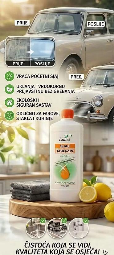 Kućna hemija i proizvodi za kuću: Limes “Selekta” – set za blistavo domaćinstvo Sadržaj i namena: - — 31