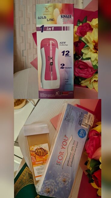 Mətbəx texnikası: Ədə (ağda) üçün dəst – Mingxia Gold Line Single Depilatory Heater