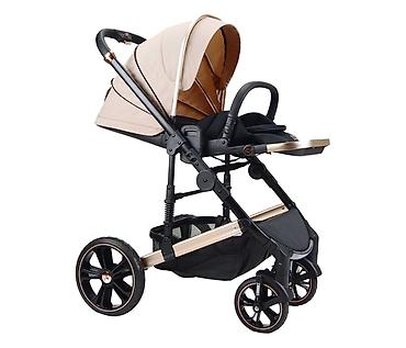 prsluci za devojcice h: BBO MegaMove Set – 2u1 kolica sa I-Size autosedištem, Latte (SKU — 10