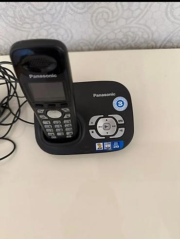 Техника и электроника: Стационарный телефон Panasonic, Беспроводной, Новый — 3