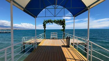 Иссык-Куль 2025: Коттедж, Радуга West ЦО Радуга West, Кош-Кол, SPA, Барбекю, Баскетбольная площадка — 24