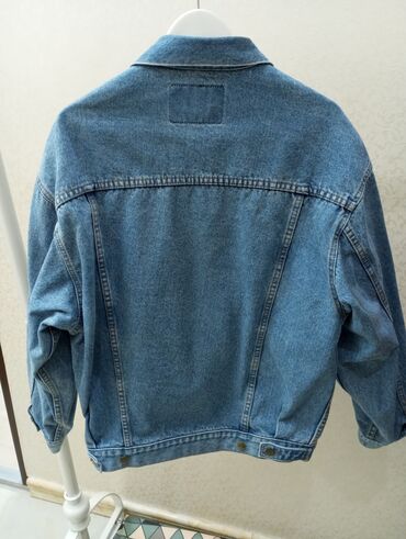 джинсовая куртка мужская: Куртка цвет - Голубой