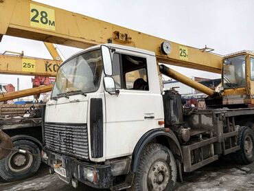 Автокраны: Автокран, МАЗ, 28 м