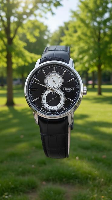 saatlar type 1: Yeni, Qol saatı, Tissot, rəng - Qara — 2