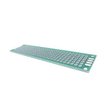 запчасти: İki Üzlü Deşikli Plata – Pertinaks 2x8 sm - Ölçü: 2 x 8 sm - — 3