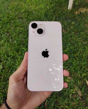 ayfon 1: IPhone 13, 128 GB, Ağ, Zəmanət, Face ID, Sənədlərlə