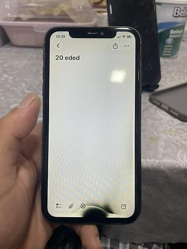 IPhone 11, 64 GB, Qara, Face ID