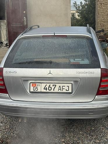 мерс с 240: Mercedes-Benz C-Class: 2002 г., 2.6 л, Автомат, Газ, Универсал — 1