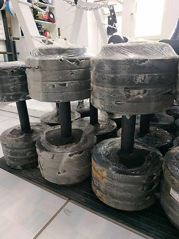 Гантели: Разборные гантели в спортивном магазине SPORTWORLDKG Большой — 1