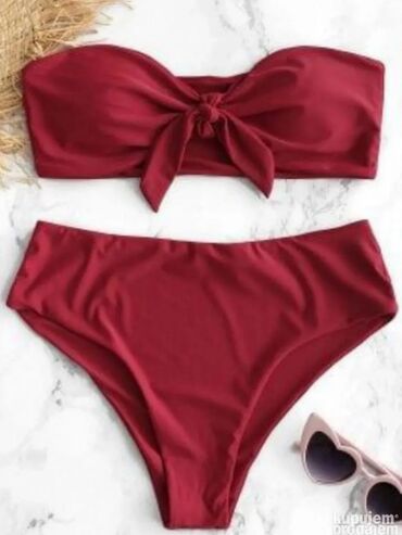 jednodelni kupaci sa push up: 3XL (EU 46), Lycra, Single-colored, color - Brown