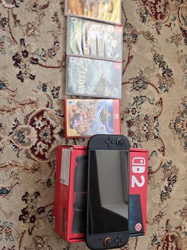 нинтендо дс: Nintendo switch 2 +4 игры в комплекте. Как новый