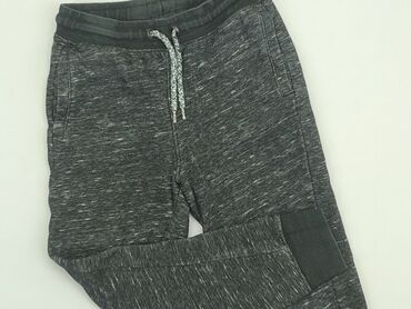 czarno czerwone rajstopy: Sweatpants, 5-6 years, 110/116, condition - Very good