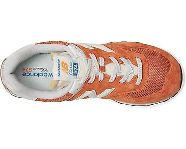 574: Мужские кроссовки, 41.5, New Balance, Новый, цвет - Оранжевый, Бесплатная доставка, Самовывоз, Платная доставка — 6