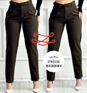 Qadın şalvarları: Şalvar, Zara, rəng - Qara — 12