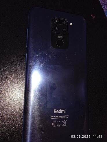 телефон самсунг с: Redmi, Redmi Note 9, Б/у, 128 ГБ, цвет - Голубой, 2 SIM