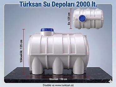 Baklar və çənlər: Türksan su çənləri – müxtəlif həcm və ölçülərdə yüksək keyfiyyətli — 2