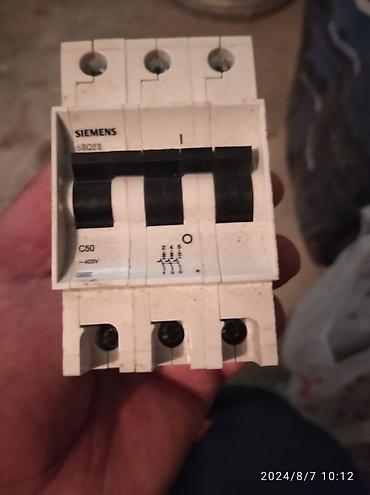 elektrik mişarı satılır: Legrand Elektrik avtomat, 3 faza, 380 Vt, Ödənişli quraşdırma, Kredit yoxdur, Zəmanətsiz, Ünvandan götürmə — 3