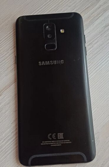 huawei nova 10: Samsung Galaxy A6 Plus, 64 ГБ, цвет - Черный, Отпечаток пальца