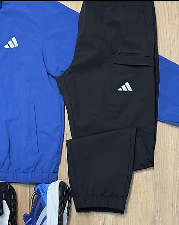 саат casio: Эркектердин спорттук костюму, 2XL, 3XL, S, Adidas, Жаңы, түсү - Көгүлтүр, Өзү алып кетүү, Акылуу жеткирүү — 2