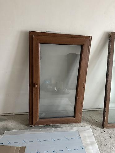 plastic qapi: PVC pəncərə və balkon qapısı dəsti 3-lü dəst 190 azndir - Material — 2