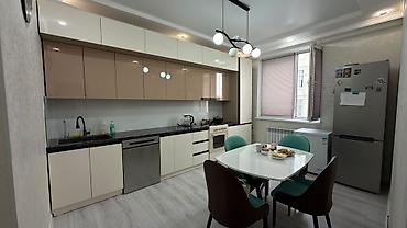 3 комнаты, 84 м², Кок-Жар мкр Элитка, 8 этаж, Евроремонт