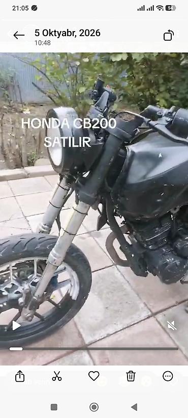 moto moped: Honda - CB200, 200 sm3 — 5