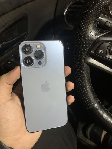 Apple iPhone: IPhone 13 Pro, 128 GB, Sierra Blue, Face ID
