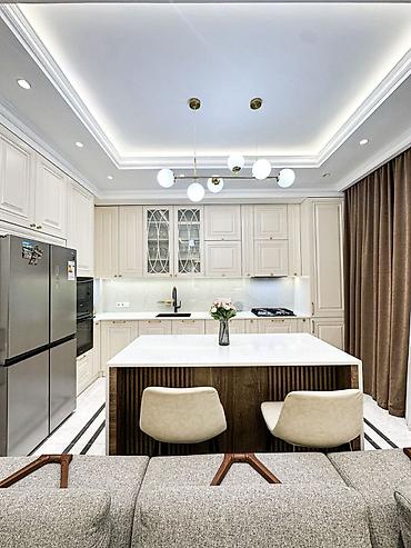 belgravia: 3 комнаты, 105 м², Асанбай мкр Элитка, 6 этаж, Дизайнерский ремонт — 7