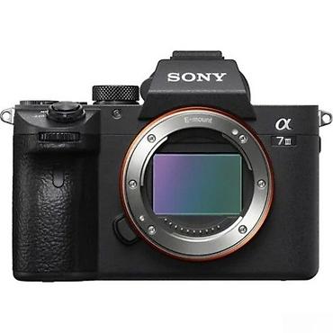 kamera sony: Fotoaparat "Sony A7 III Body-x1"24MP Tam Çərçivə Exmor R BSI CMOS — 1