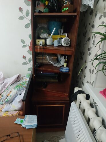 купить навесной кухонный шкаф: Спальный гарнитур, ДСП, цвет - Коричневый