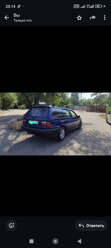 фольксваген пассат б3 седан: Volkswagen Passat Variant: 1993 г., 1.8 л, Механика, Бензин, Универсал