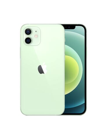 iphone 6 s plus цена в бишкеке: IPhone 12, Б/у, 128 ГБ, Зеленый, Защитное стекло, Чехол, 86 %