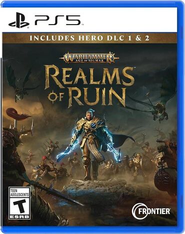 PS5 (Sony PlayStation 5): Оригинальный диск !!! Warhammer Age of Sigmar: Realms of Ruin на